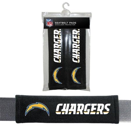 CASEYS Los Angeles Chargers Seat Belt Pads 2324596748